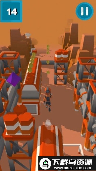 宇航员冲刺游戏截图4