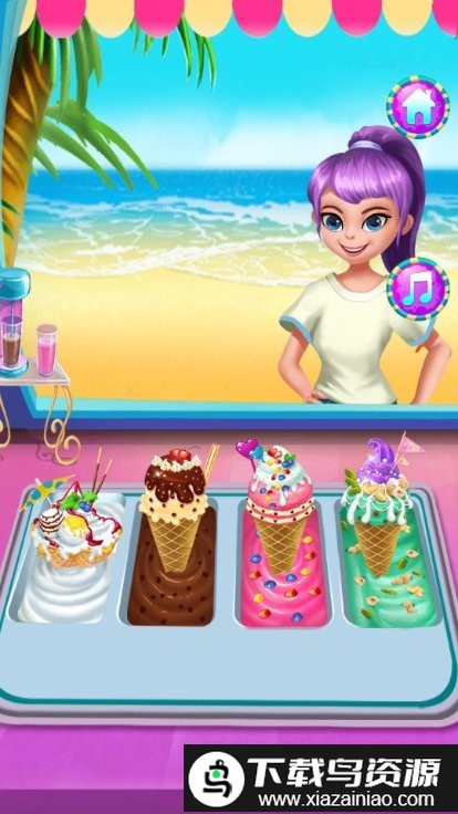 甜筒工作坊游戏截图2