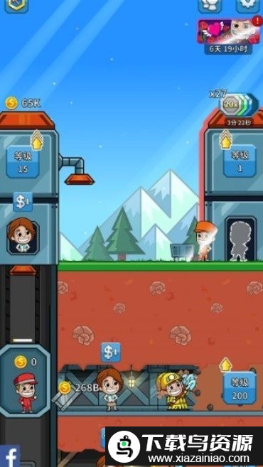 水晶矿工游戏截图1