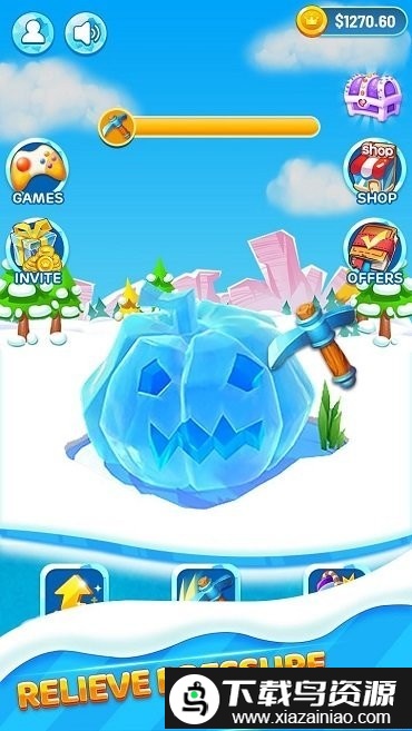 水晶矿工游戏截图3