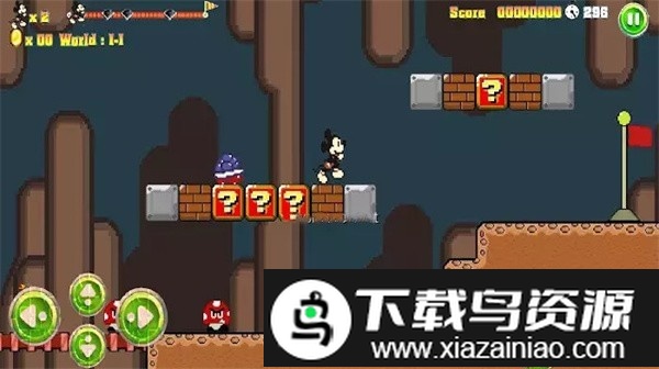 米奇丛林冒险冲刺游戏截图2