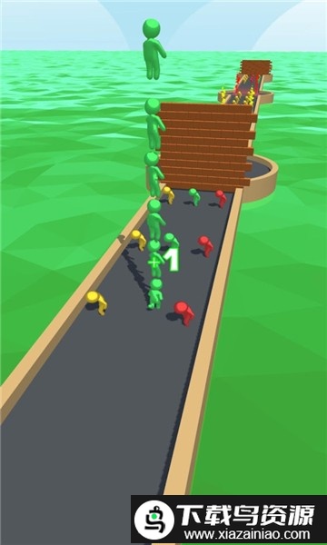 彩色人类叠高高游戏截图2