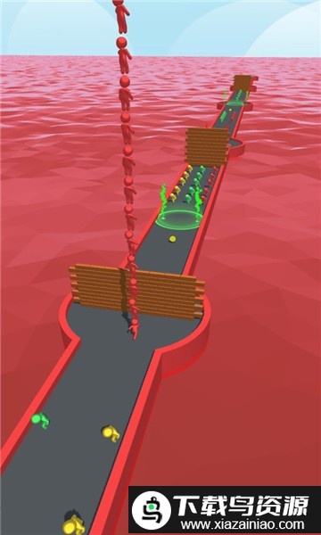 彩色人类叠高高游戏截图3