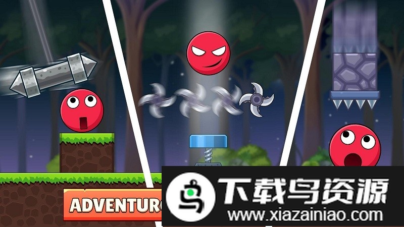 红球和棒子英雄游戏(red ball & stick hero)截图2