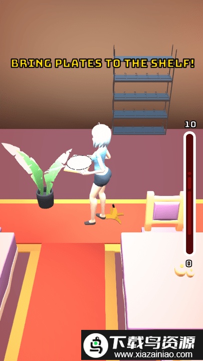 收盘子游戏截图1