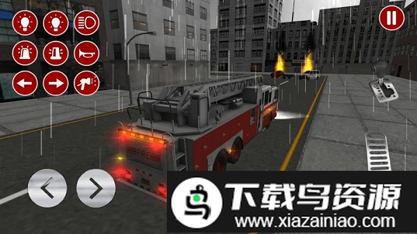 真正的消防车驾驶模拟游戏截图1