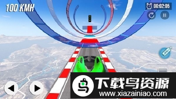 疯狂汽车城市危险特技游戏截图1