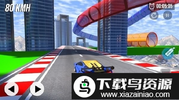 疯狂汽车城市危险特技游戏截图3