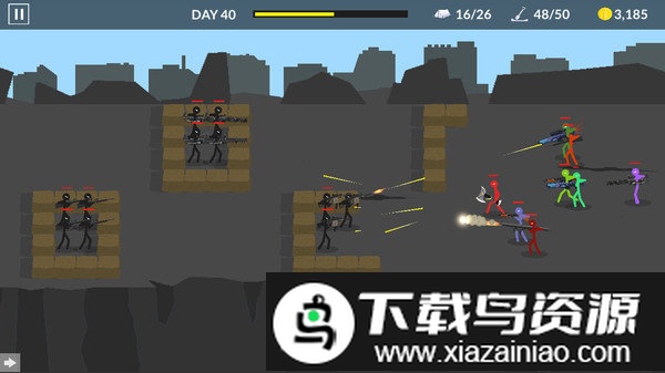 火柴人模拟生存手机版截图1
