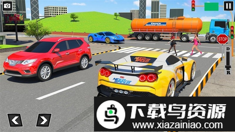 3d模拟驾驶停车场游戏截图1