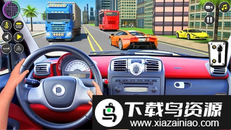 3d模拟驾驶停车场游戏截图4