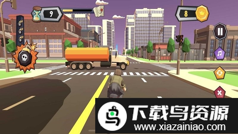 混乱交通摩托车骑士游戏截图1
