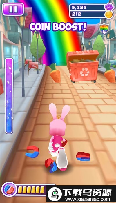 宾尼兔跑酷游戏截图3