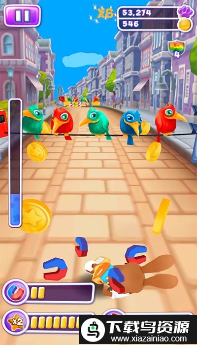 宾尼兔跑酷游戏截图4