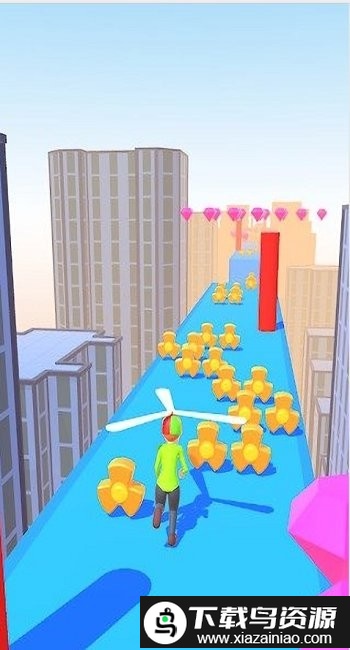直升机小子跑酷游戏截图2