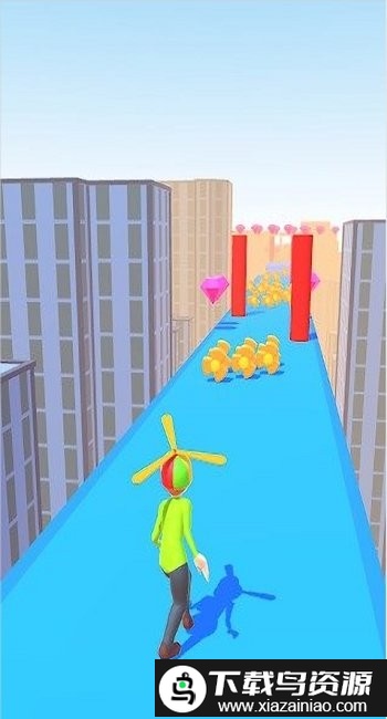 直升机小子跑酷游戏截图4