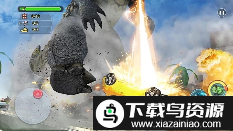 怪兽毁灭城市游戏截图2