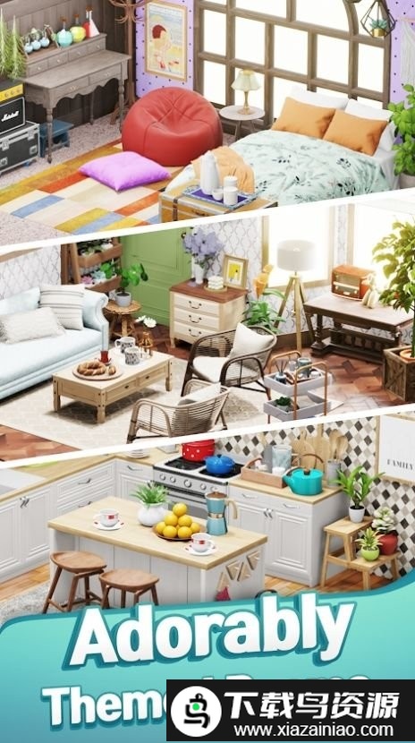 合并小家园游戏(mergetinyhome)截图2