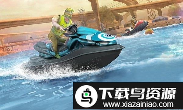 模拟水上特技摩托游戏截图2