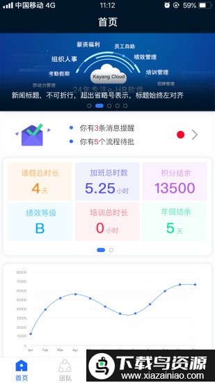 kayang plus考勤打卡app截图3