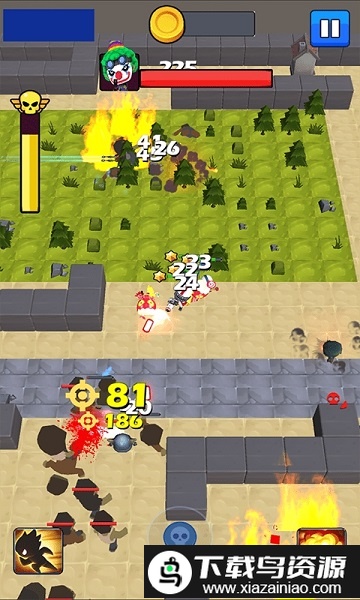疯狂僵尸小镇游戏截图1