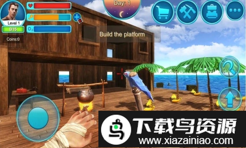 木筏深海探险游戏截图1