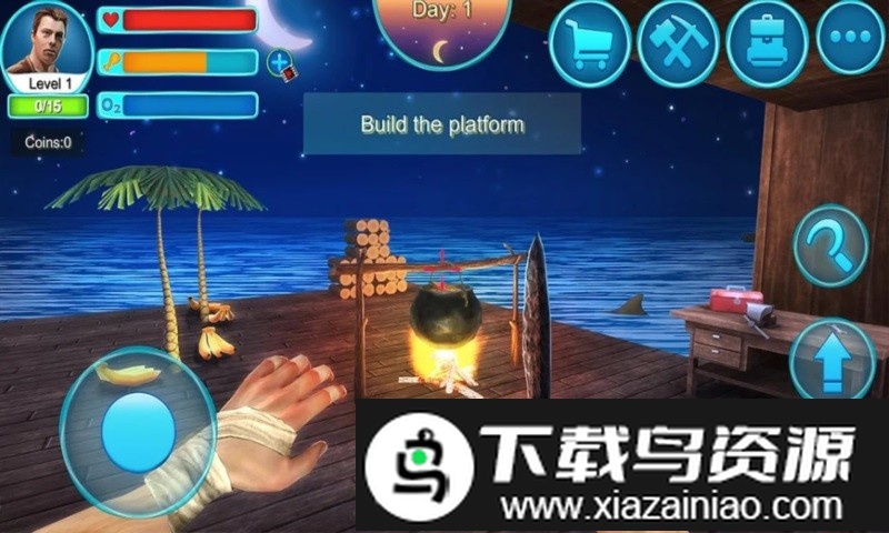 木筏深海探险游戏截图3