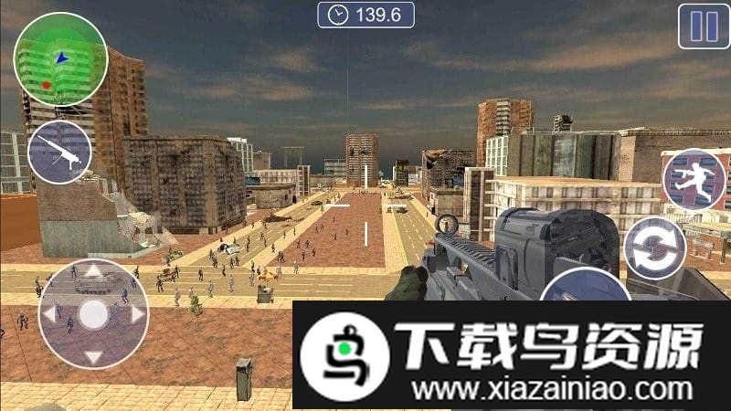 疯狂的战争僵尸游戏截图1