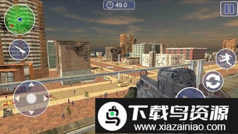 疯狂的战争僵尸游戏截图4