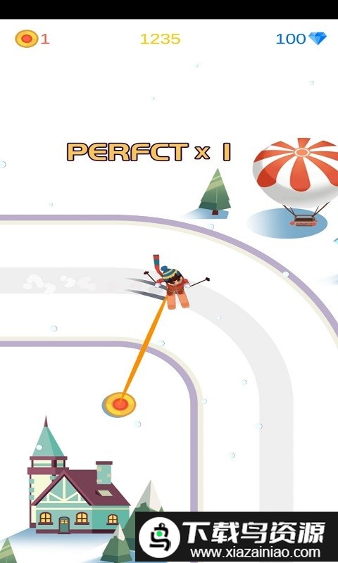 指尖滑雪游戏截图1
