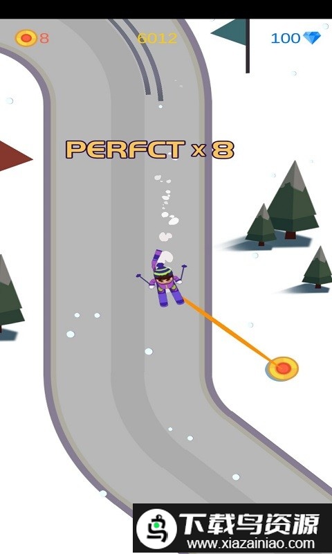 指尖滑雪游戏截图3