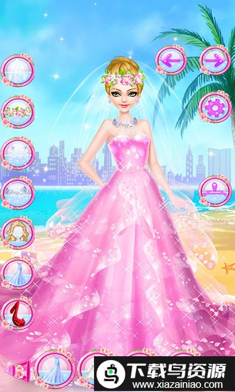 芭比婚礼美妆游戏截图2