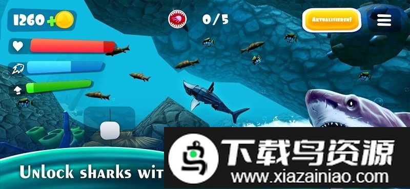 狩猎鲨鱼模拟器游戏截图1
