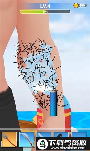 拔腿毛模拟器游戏截图2