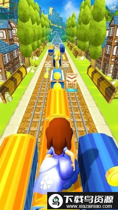 小公主苏菲亚地铁跑酷游戏截图1