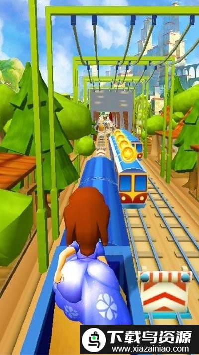 小公主苏菲亚地铁跑酷游戏截图3