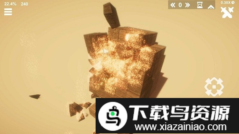 沙漠破坏沙盒模拟器游戏截图2