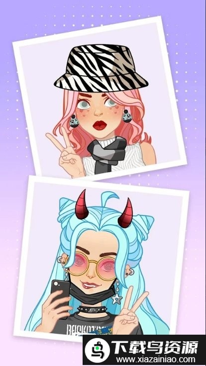 捏脸头像制作器游戏(vlinder avatar maker)截图1