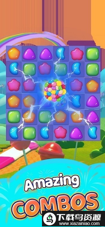 糖果爆炸消除3游戏截图1