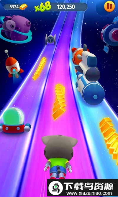 汤姆猫跑酷2游戏截图1