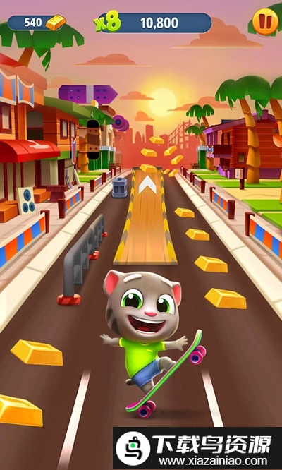 汤姆猫跑酷2游戏截图3