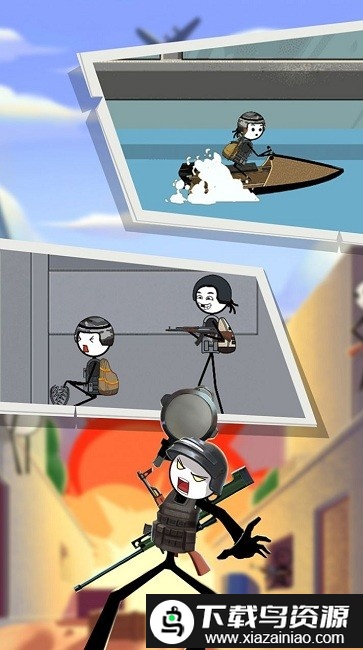 火柴人假日海岛最新版截图4