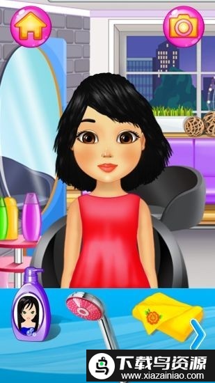 宝宝的美发沙龙游戏截图3