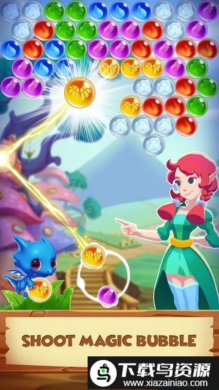 泡泡龙传奇射击游戏截图2