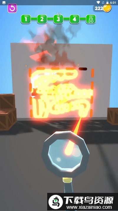 放大镜攻击游戏截图3