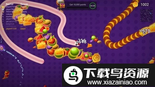 简单的贪吃蛇游戏(snake battle)截图2