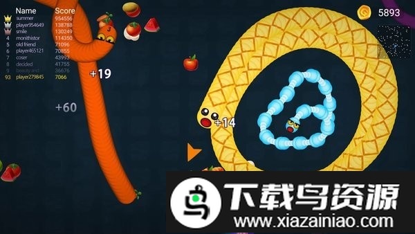 简单的贪吃蛇游戏(snake battle)截图3