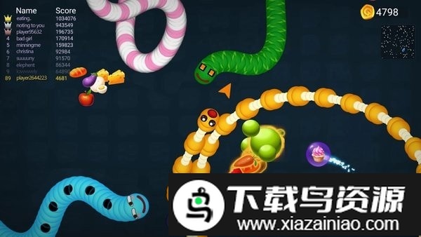 简单的贪吃蛇游戏(snake battle)截图4