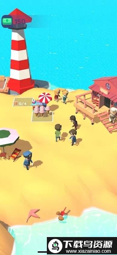 梦想岛屿游戏(Resort Craft)截图1