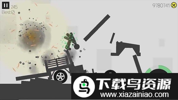 火柴人粉身碎骨游戏截图2